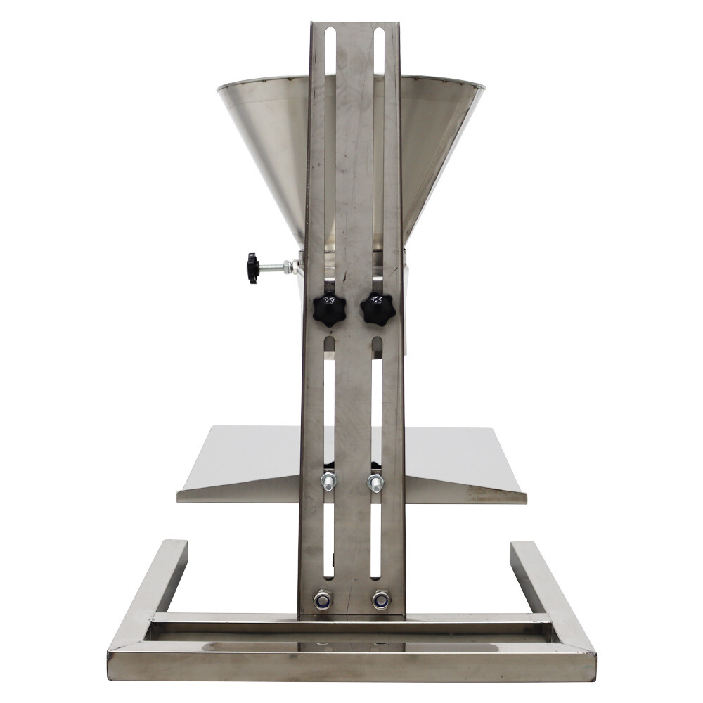 4" Funnel Filling Station with Stand & Scale Support for Quantitative Packaging