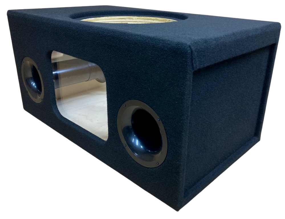 Custom Ported Sub Enclosure Box for 15" Sundown X-15 X15 With Plexiglass - BIRCH
