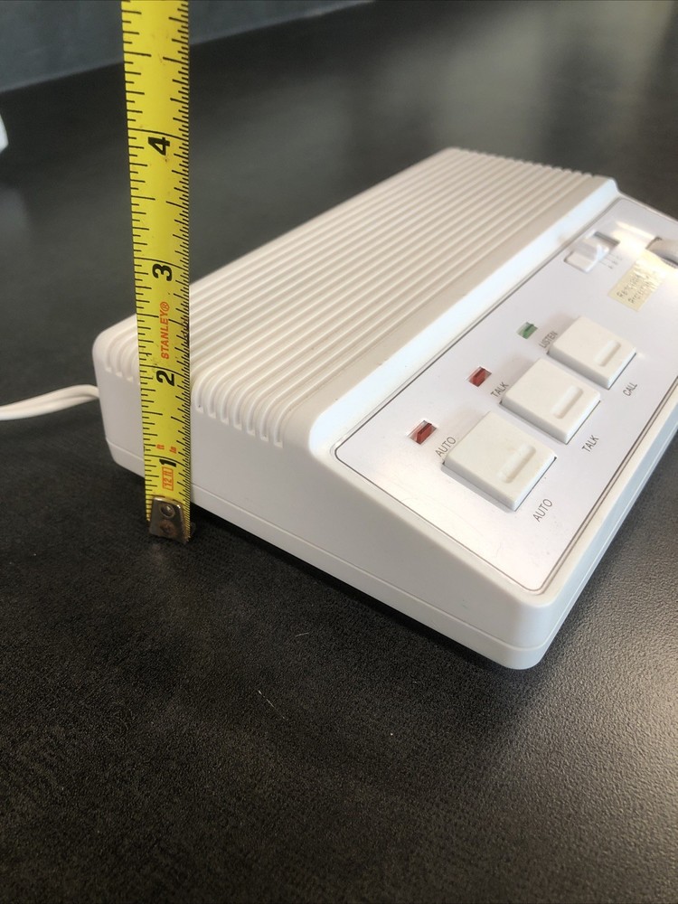 x2 - NUTONE 3 Channel FM Wireless Intercom White Tested/Working Set Replacement