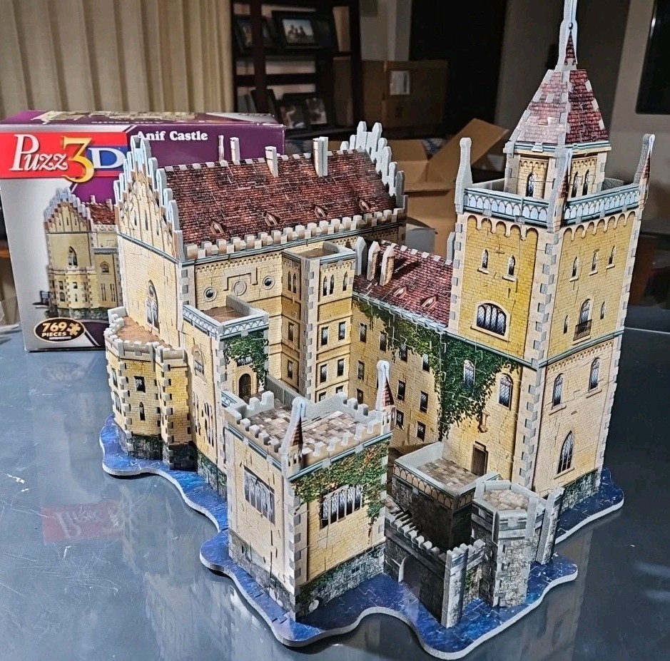 Puzz 3D Anif Castle 769 Pieces Complete!  *MINT* Wrebbit Puzzle
