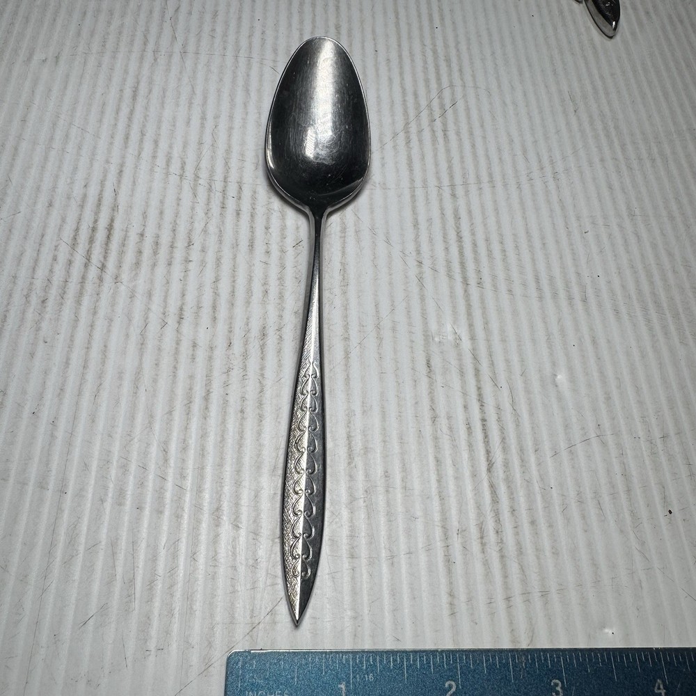 CSM50?? Electroplated Silver By Cosmo Product Co. Table Spoon