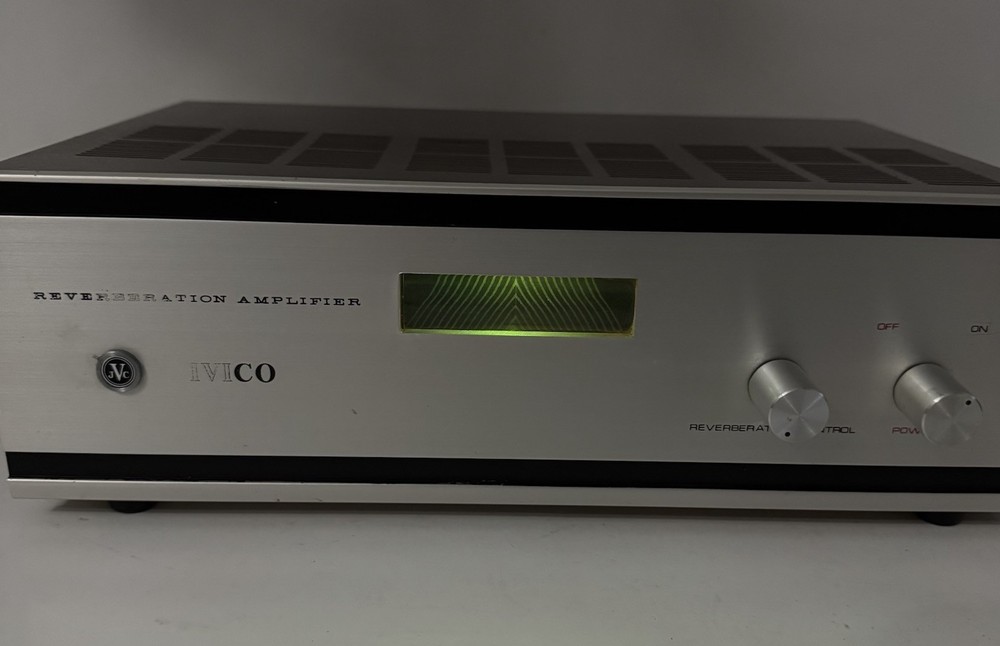 Nivico ECA-101E Reverberation Amplifier Powers On As Is Untested
