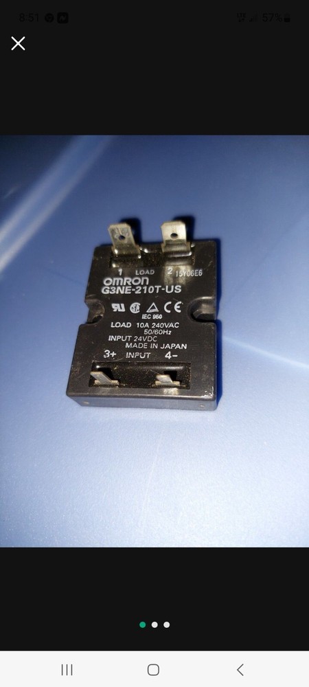 OMRON G3NE-210T-US SOLID STATE RELAY