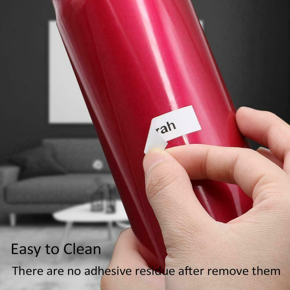 5PK Compatible DYMO LetraTag Refill 91330 White Paper Tape 12mm LT-100H 1/2