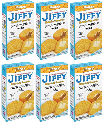 Jiffy Honey Corn Muffin Mix 6 Pack