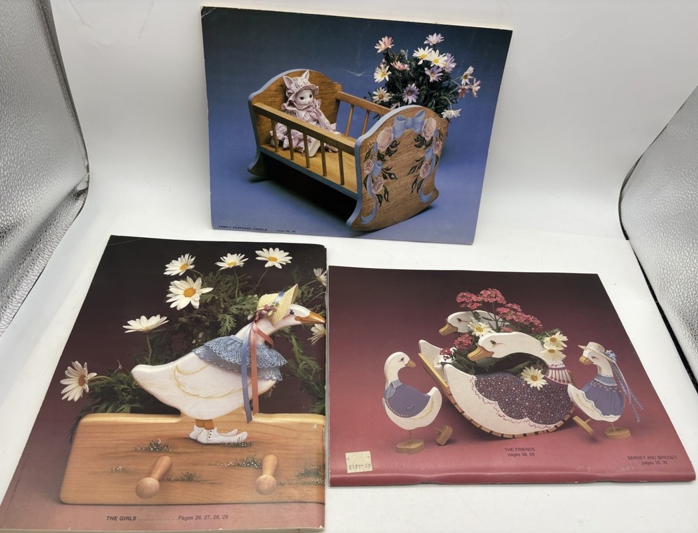 Lot 3 Keepsake Sampler Pattern Books Vol 1–3 Sue Scheewe Charleen Stempel