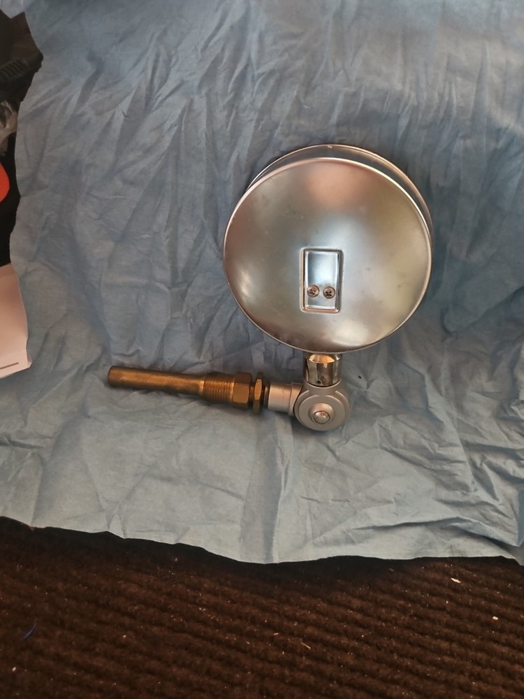 Thermometer Industrial Weiss Glass. Multi Position