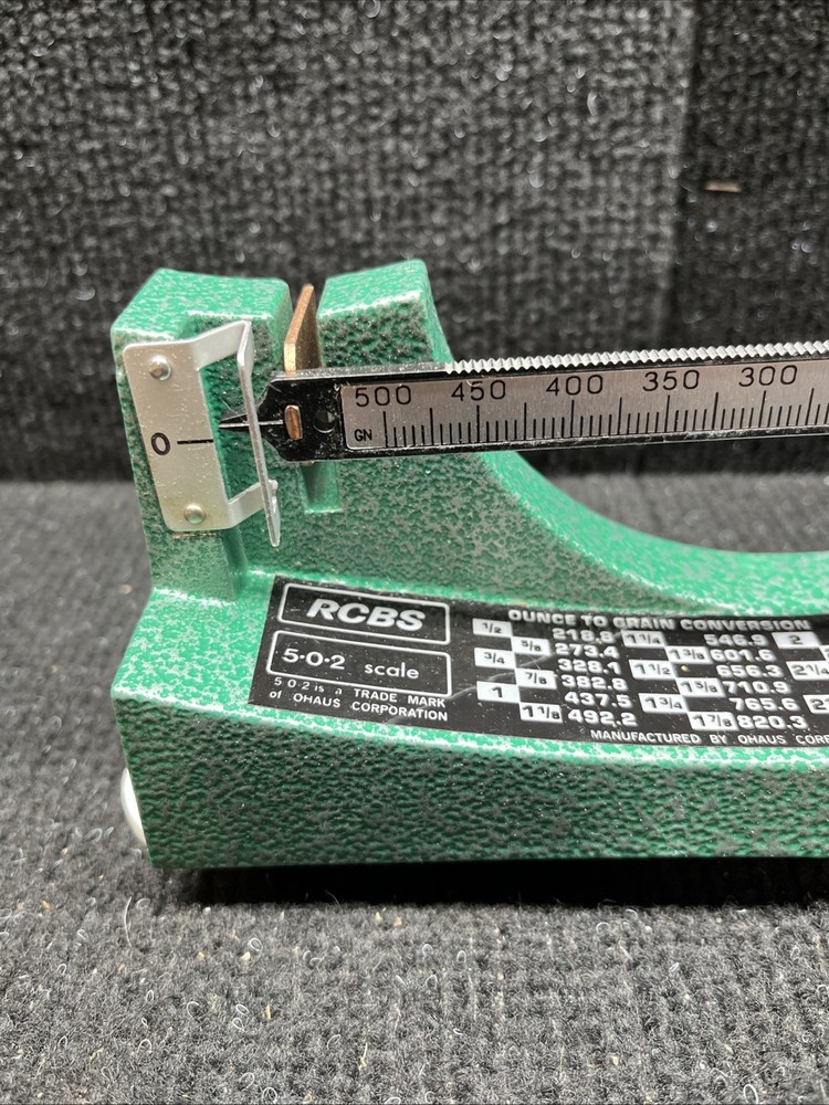 RCBS 5-0-2 Scale Reloading Powder Model 502