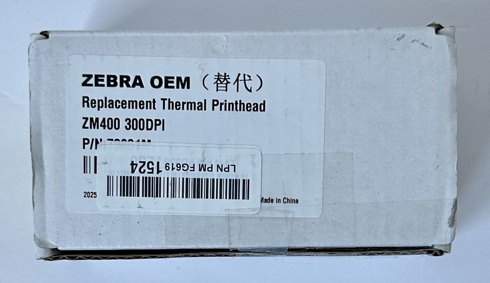 79801M Printhead For Zebra ZM400 Thermal Barcode Printer OEM Replacement