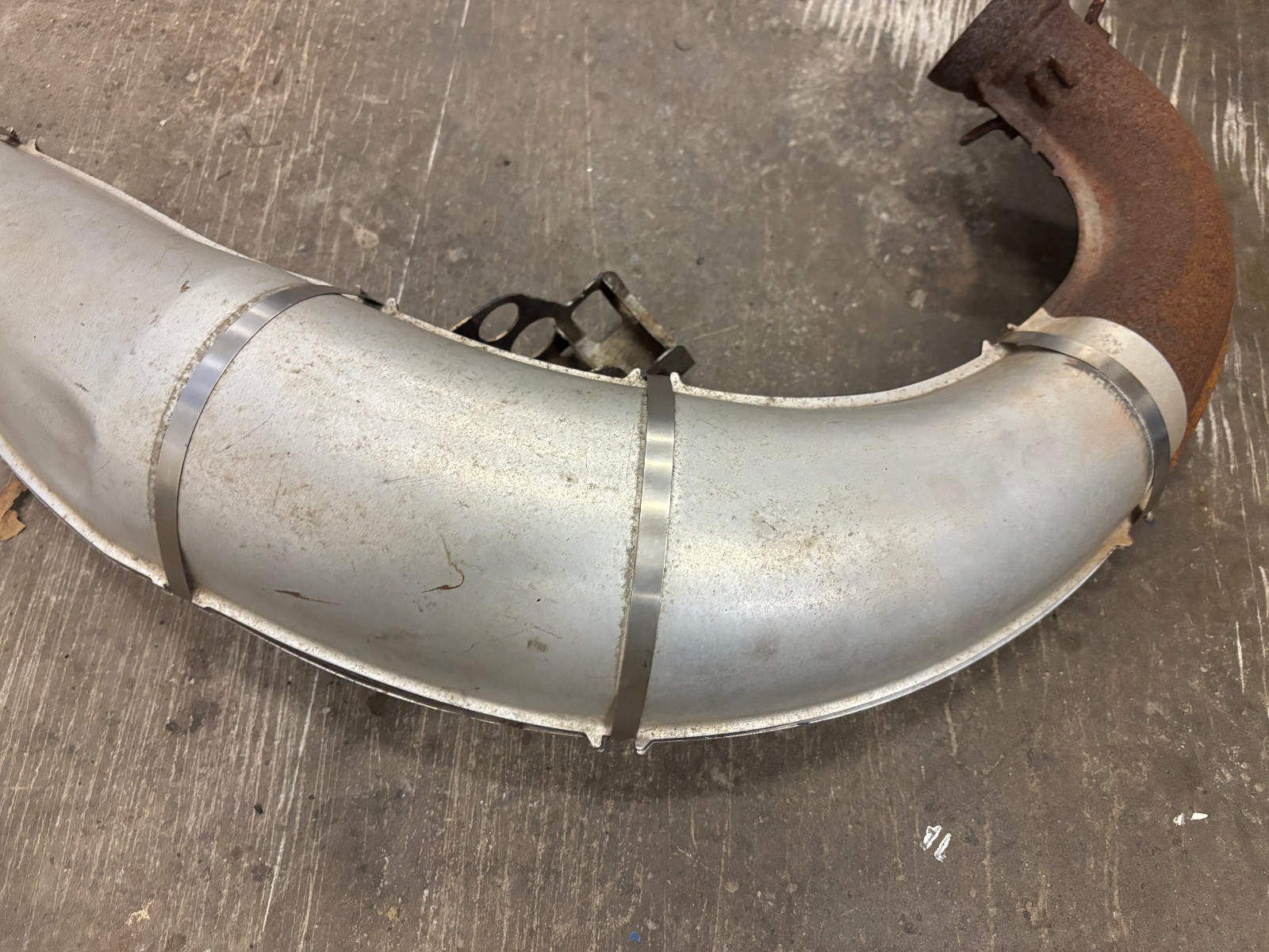 2001 Polaris XC 600 Edge RMK Classic OEM Exhaust Tuned Pipe 02 03 04 05