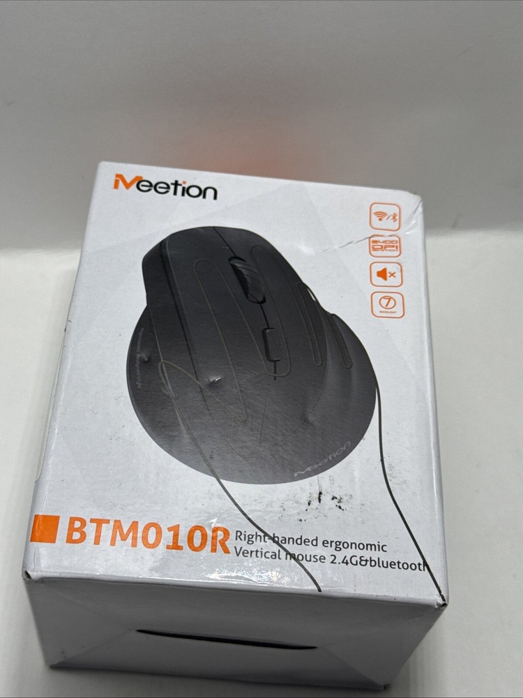 MEETION Ergonomic Vertical Mouse, Wireless Vertical Mouse. Bluetooth