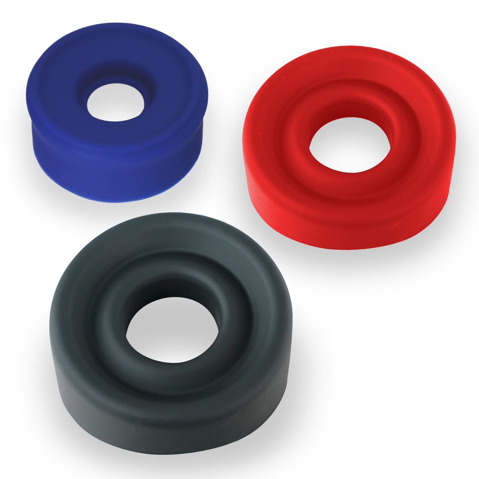 LeLuv Silicone Vacuum Seals for 1.35"-5.0" Penis Pump Cylinders | Many Options
