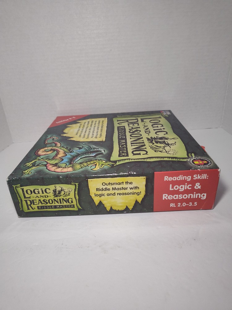 Learning Well Games Riddle Master Logic & Reasoning Reading Level 2.0–3.5 Ed.