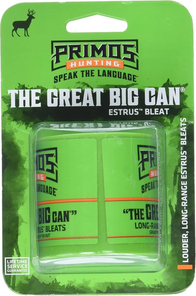 Deer Call Large Volume Bleat for Extended Range Hunting Wind Open Fields