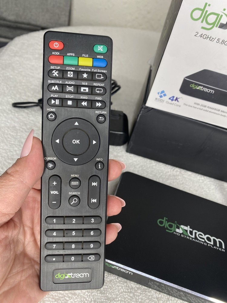DigiXstream DX4 Quad Core 4K Android Media Box Original Box