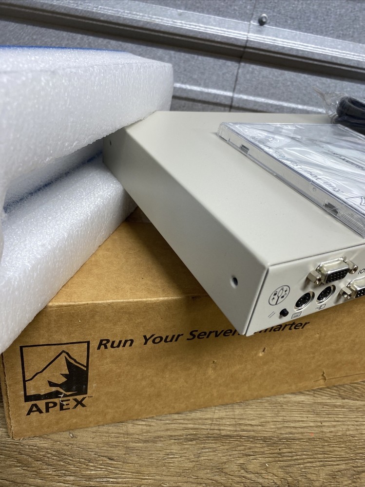 APEX Inc Outlook Model 180DX 8 Port KVM Switch Stackable