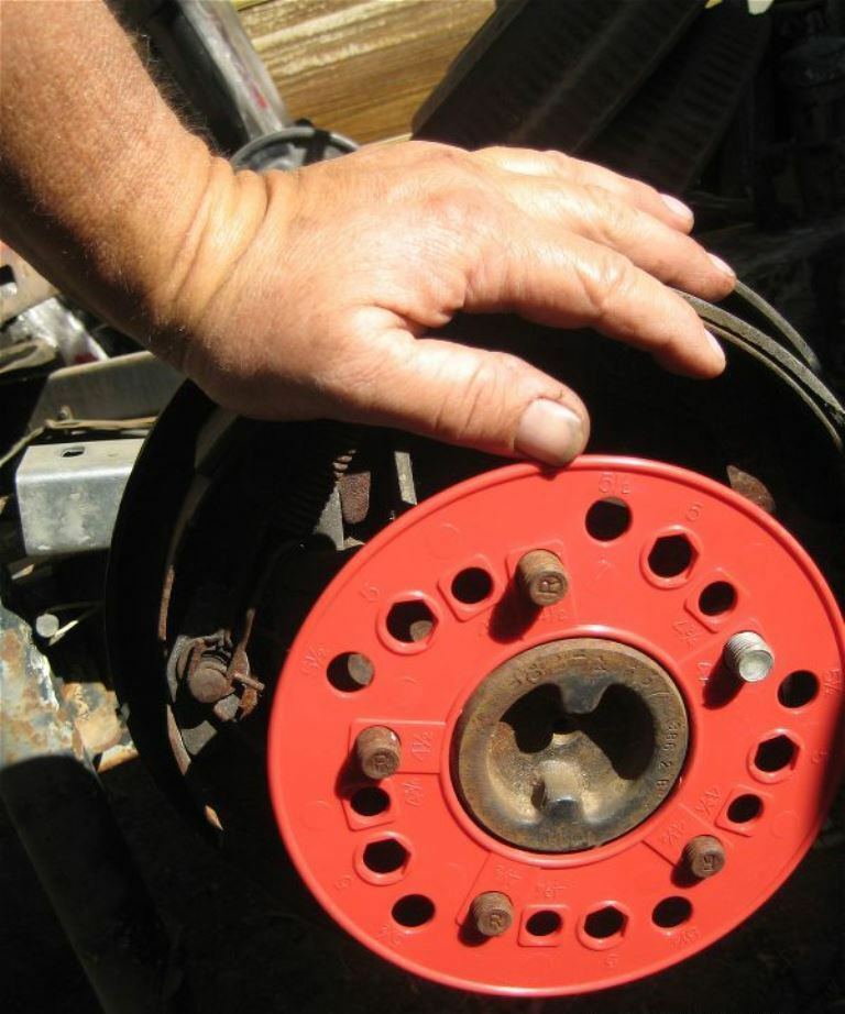 Set of WHEEL BOLT PATTERN TEMPLATE TOOLS Measure Guides American & Import 4 5 6