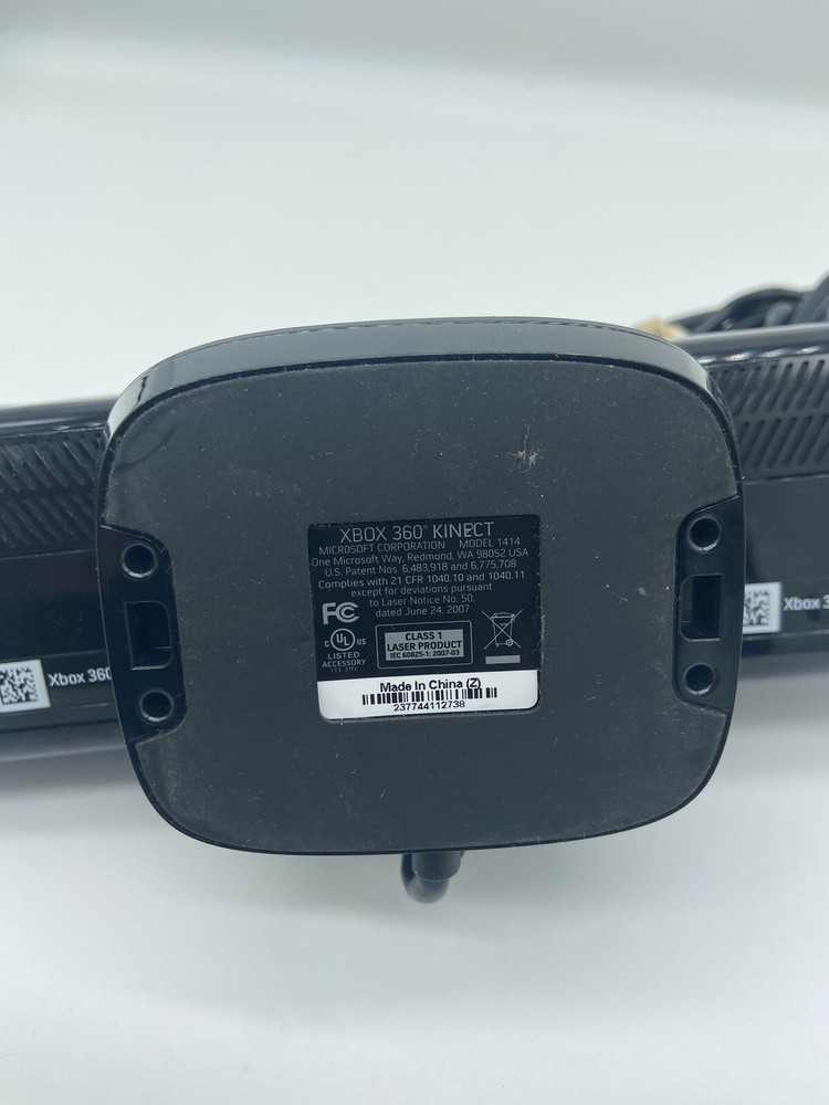 Genuine Microsoft XBOX 360 Kinect Sensor Bar Model 1414 Black