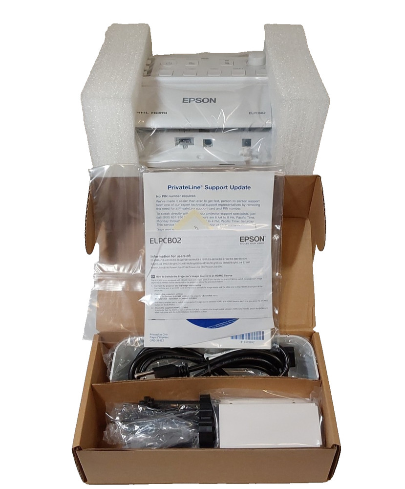 Epson ELPCB02 PowerLite Pilot Wall Mounted Projector Control Box