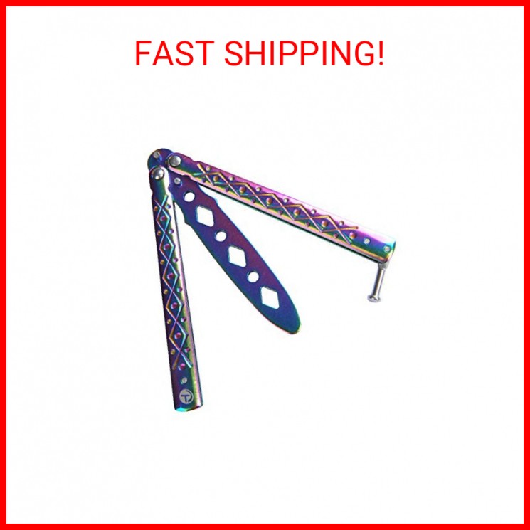 Butterfly Trainer, Unsharp-Blade Practice Training Tool Stainless Steel