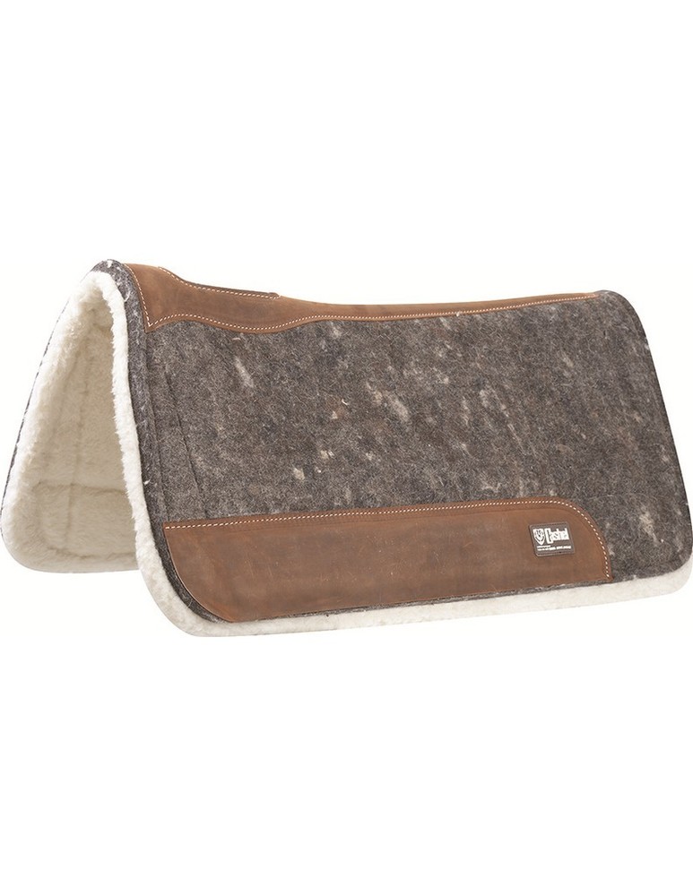 Cashel Western Saddle Pad Performance 3/4 Felt Wool Split CSPF