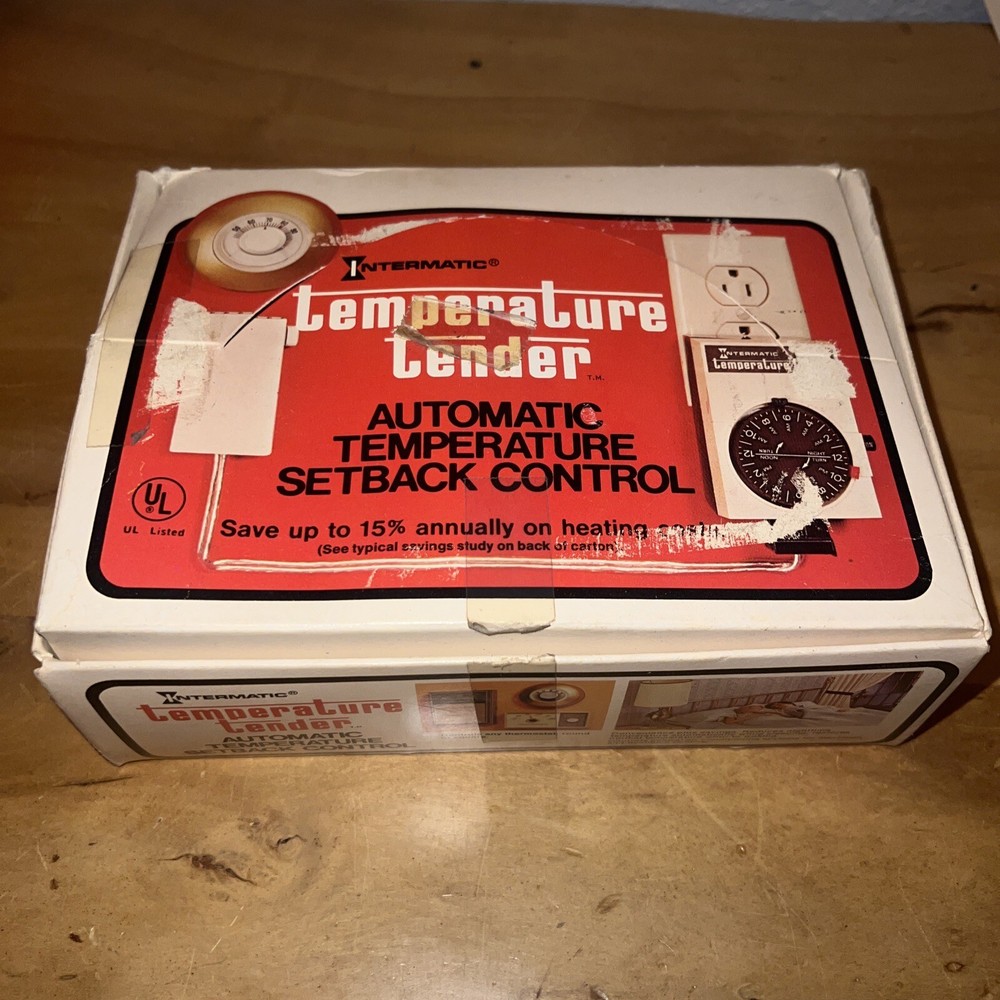 NOS vintage electric Intermatic Automatic Temperature Setback Control FS 100