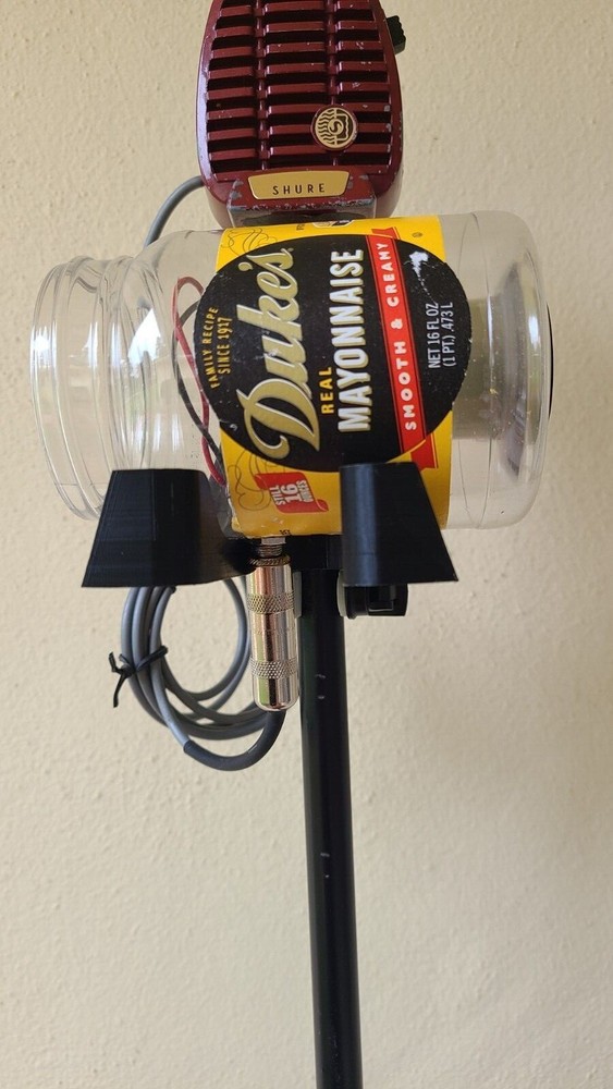 Unique Harmonica Microphone Astatic Ceramic Crystal Element Bear Hands design 