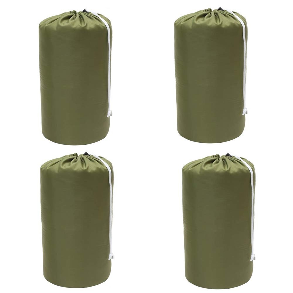 Durable Drawstring Water Resistant Dust Flap Stuff Sack Bag 4-Pack ... Fast Ship