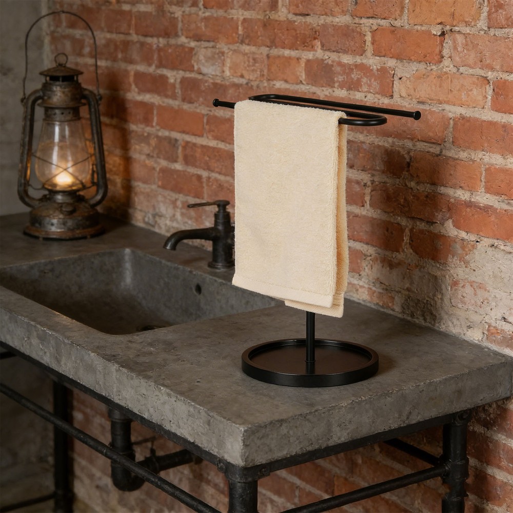 2-S Shape Hand Towel Stand For Bathroom