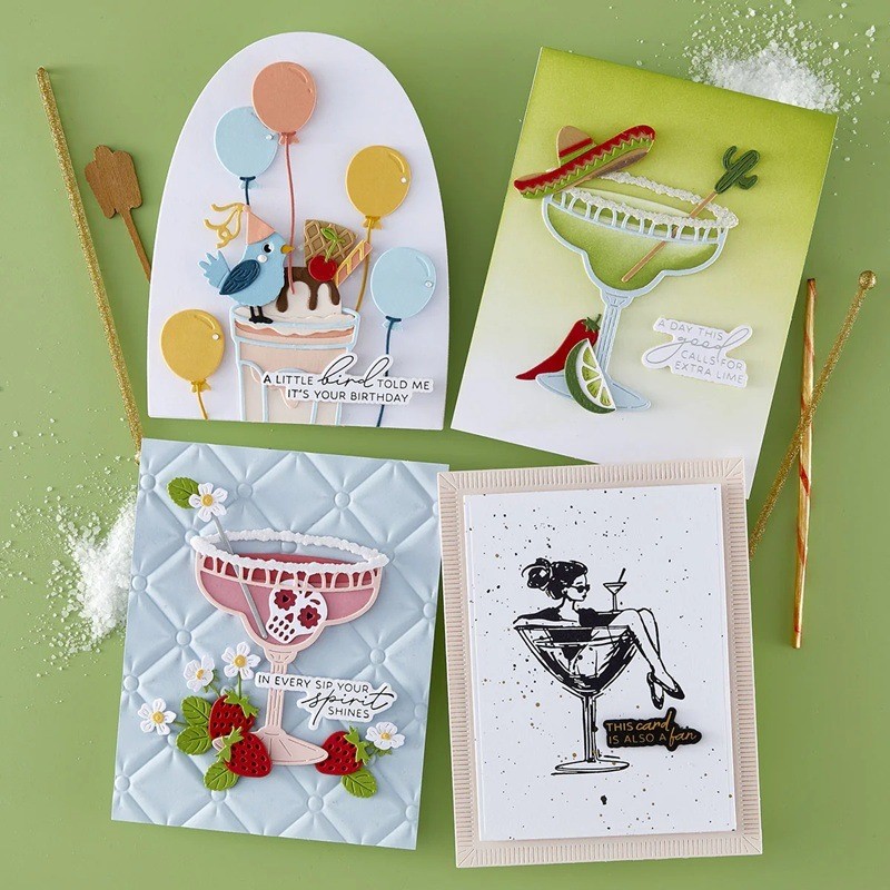 Spellbinders Cutting Dies BD-1004 Happier Hour Bundle