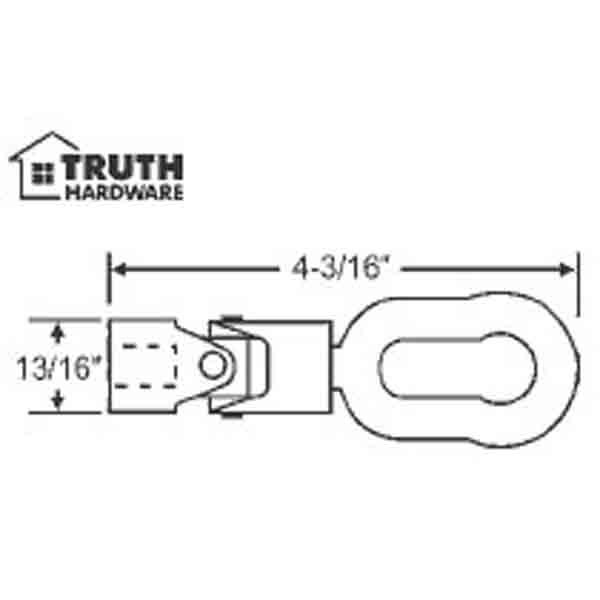 STB Universal Joint with Pole Ring, Aluminum