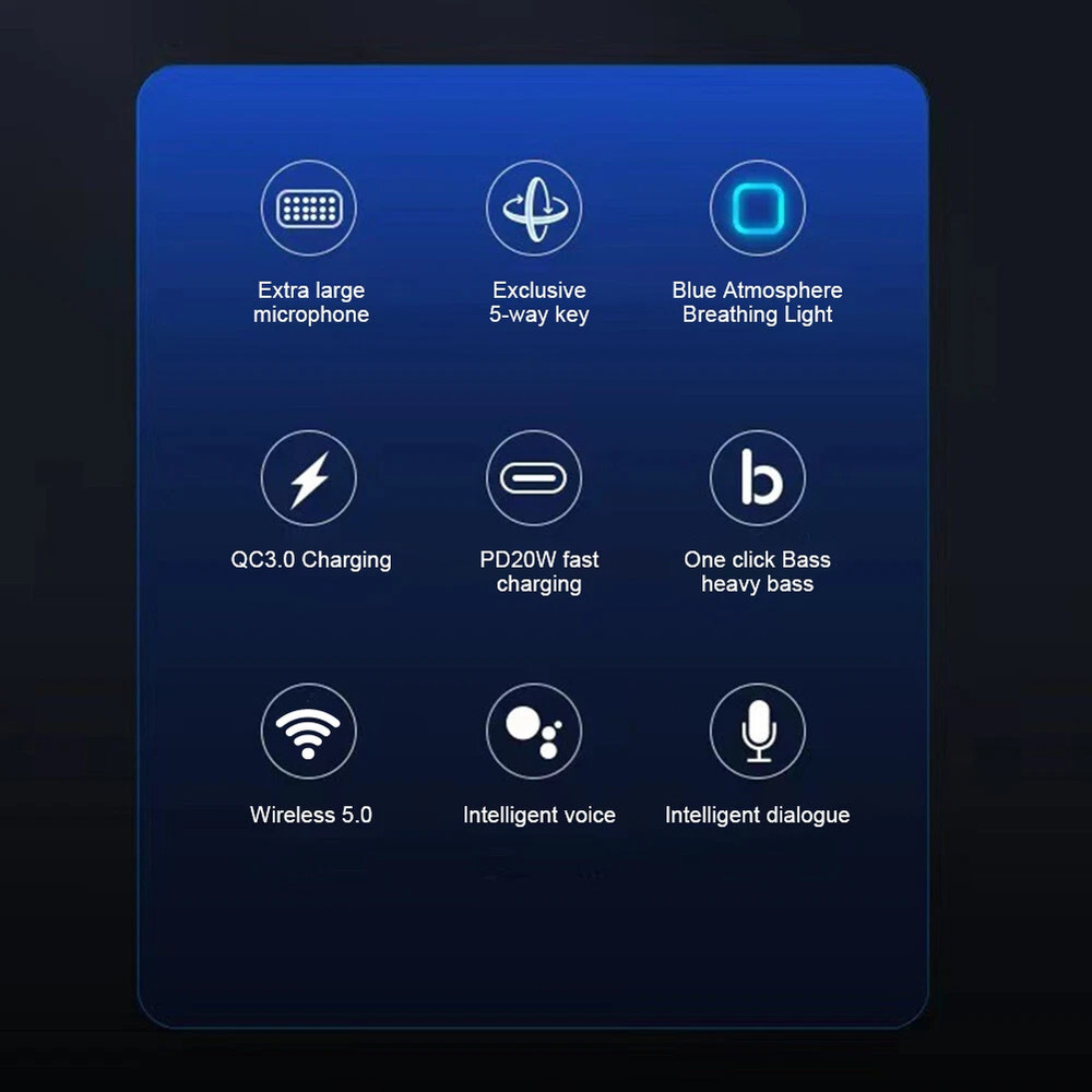 Wireless Bluetooth 5.0 FM Transmitter Adapter Type-C PD 20W Fast USB Charger