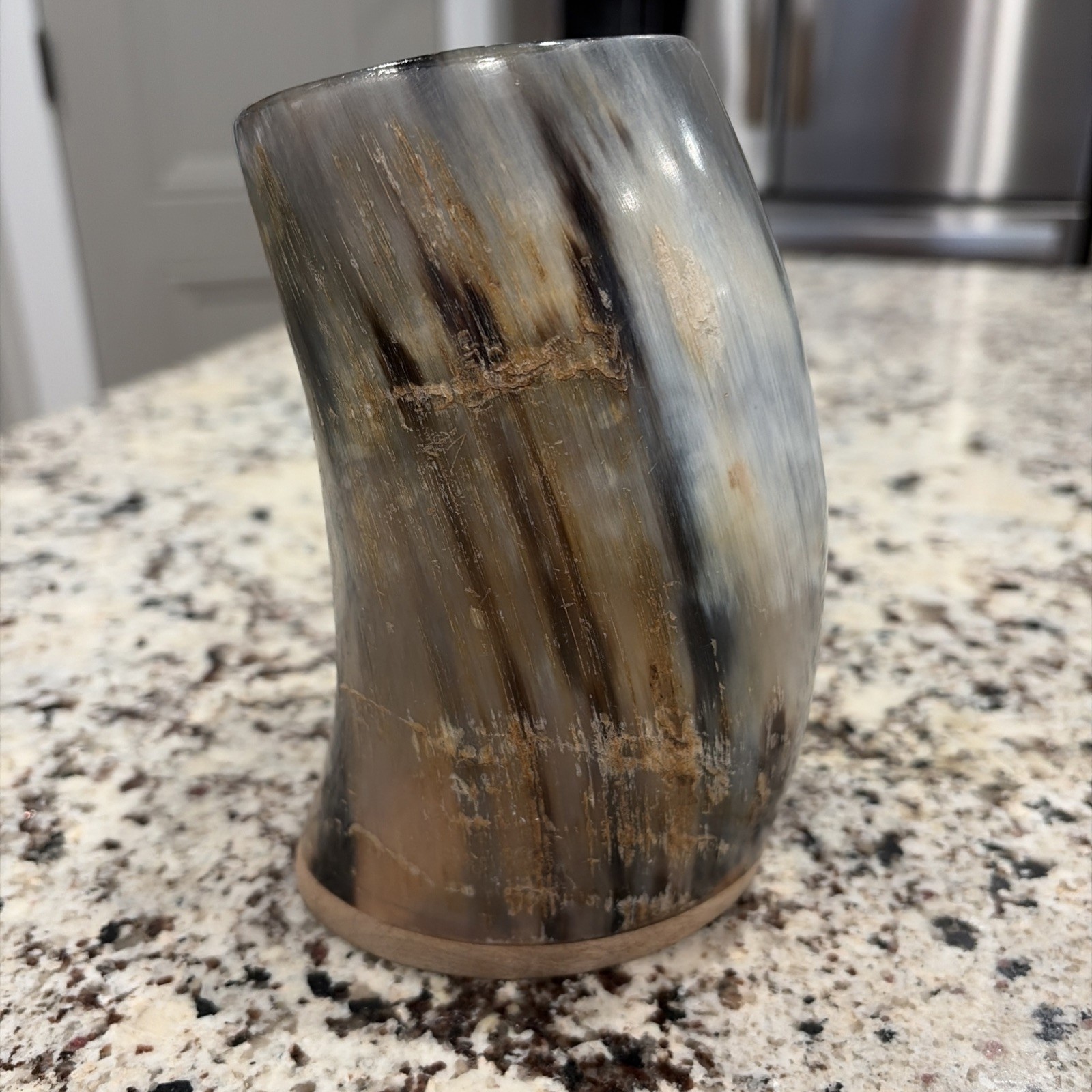 Ale Horn Decorative Drinking Mug Crafted From Natural Horn Material Unique