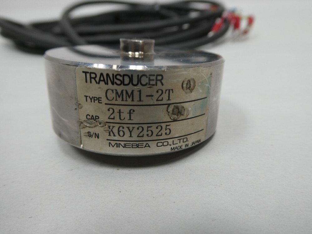Minebea CMM1-2T Compression Type Load Cell 2tf