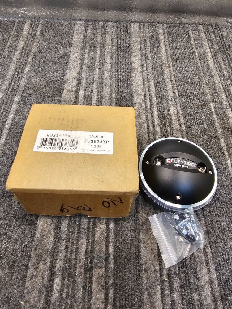 Celestion CDX1-1745 1-inch Black Exit Ferrite Bolt-on Compression Driver 8 ohm