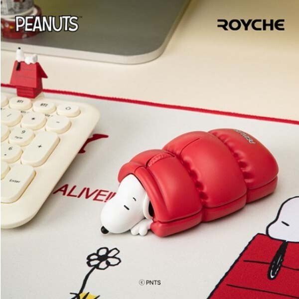 PEANUTS Snoopy Figure Bluetooth Wireless Mouse(Free Ship)