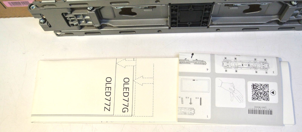 LG Wall Mount Bracket MEC63444930 for 77″ OLED77G /OLED77Z READ MISSING ITEMS