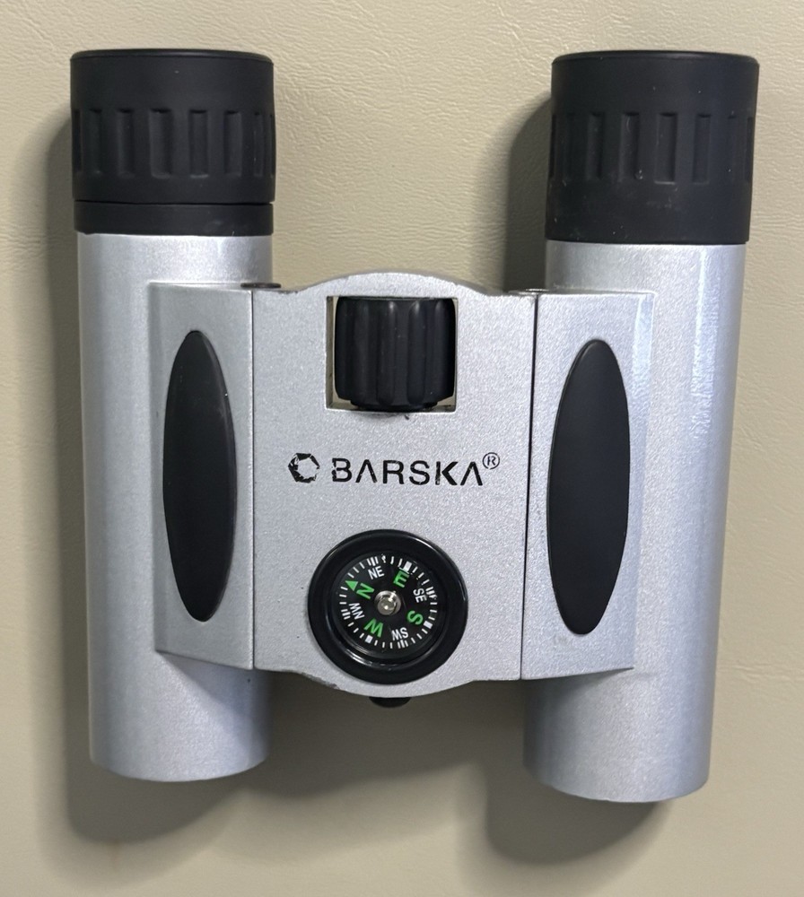 Barska 10x25 Compact Binoculars with Compass