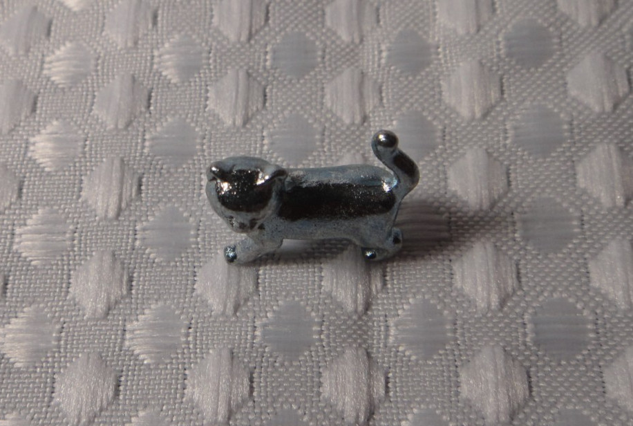 Monopoly Metal Cat Token Replacement Part Piece