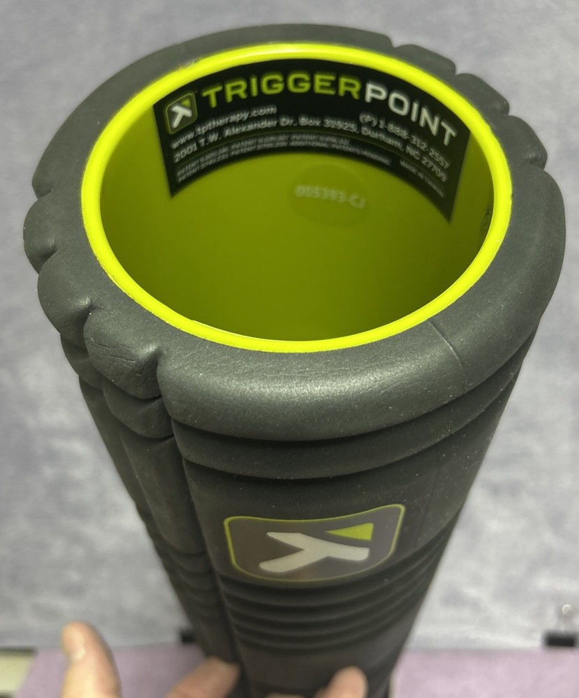 TRIGGERPOINT Performance Therapy Grid Patented Multi-Density Foam Massage Roller