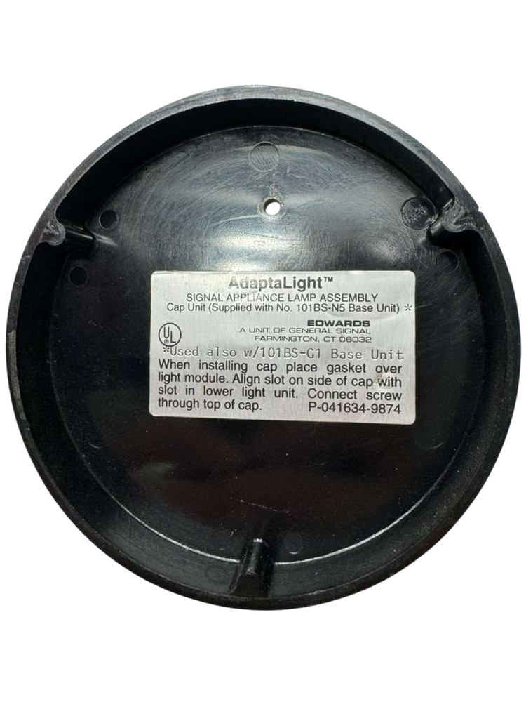 Edwards AdaptaLight 101FING-G1 Stackable Beacon Lighting, 24VDC .61Amps