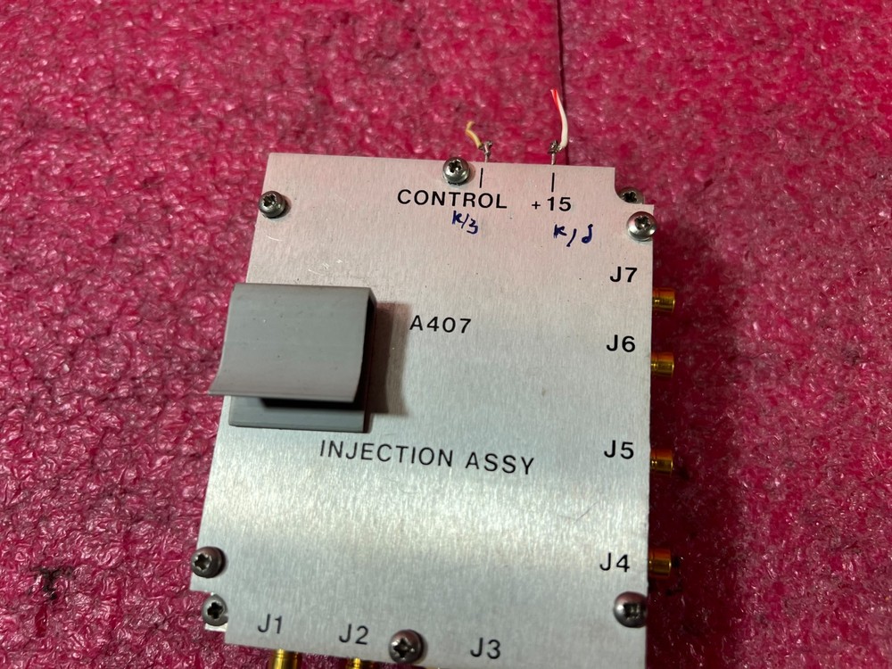 HP 3708A Noise And Interference Test Set A407 INJECTION ASSY