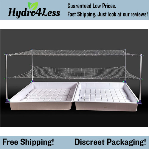 Hydroponic Tray Net Stands Attachment Inside Dimension Model A Support Rack