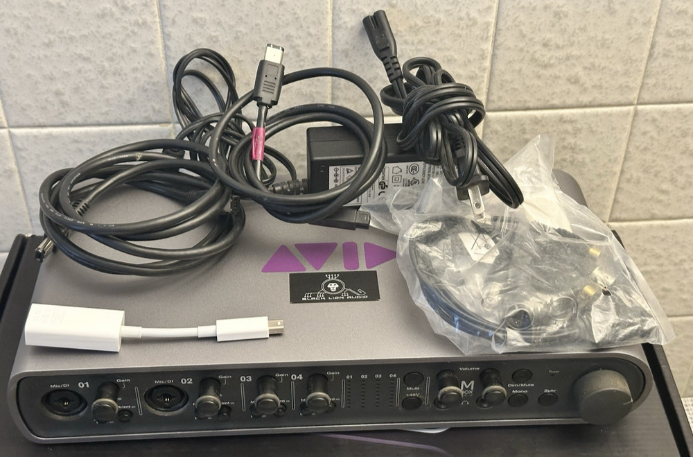 AVID Mbox 3 Pro Audio Interface w Premium Black Lion Modification