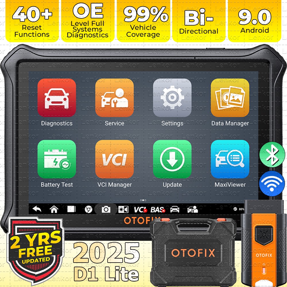2025 OTOFIX D1 Lite Car Bidirectional Scanner Full System Diagnostic Coding Tool