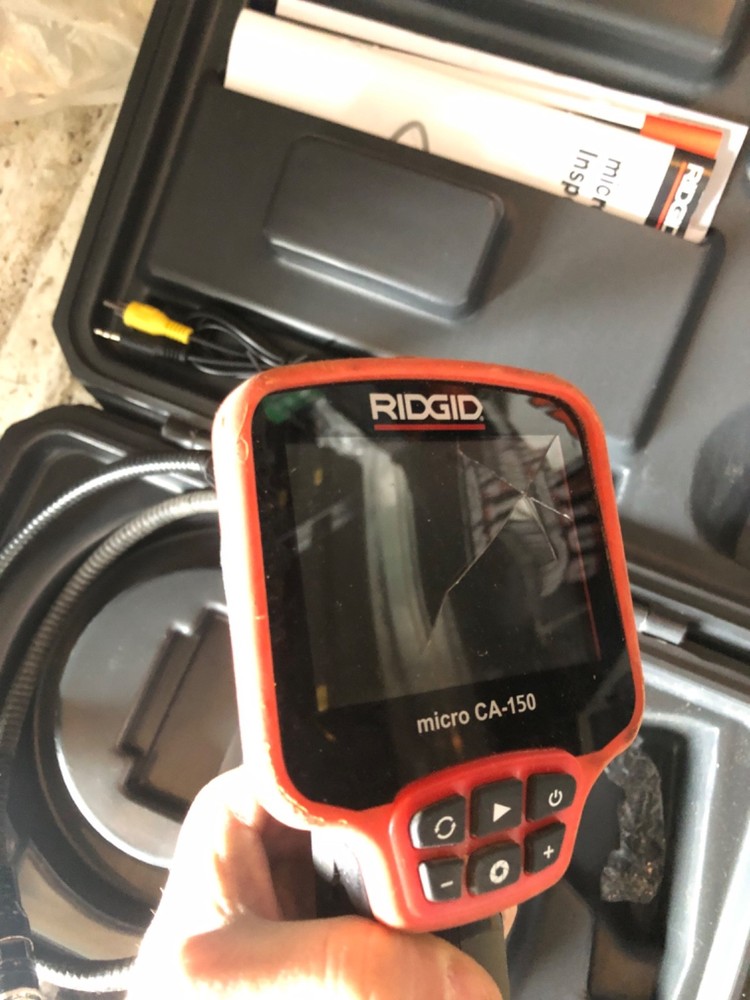 Ridgid Micro CA-150 Inspection Camera with 3.5" Screen