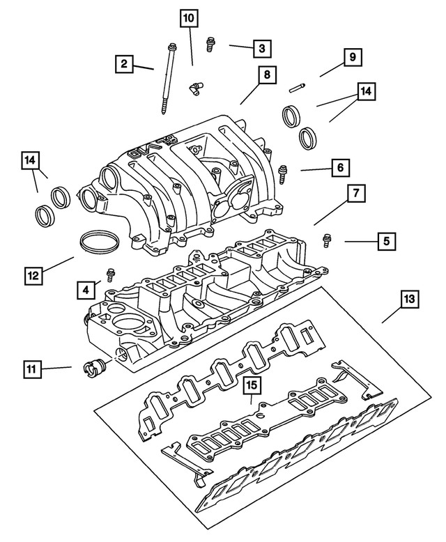 Genuine Mopar Hex Head Coned Screw 6034508