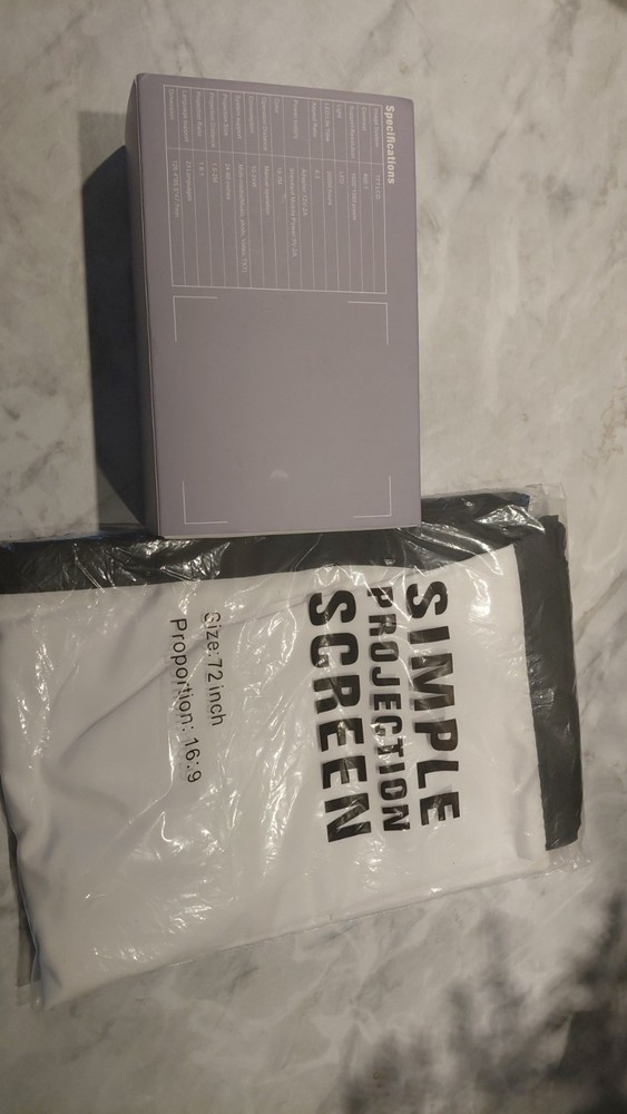 Projector And Screen Bundle!