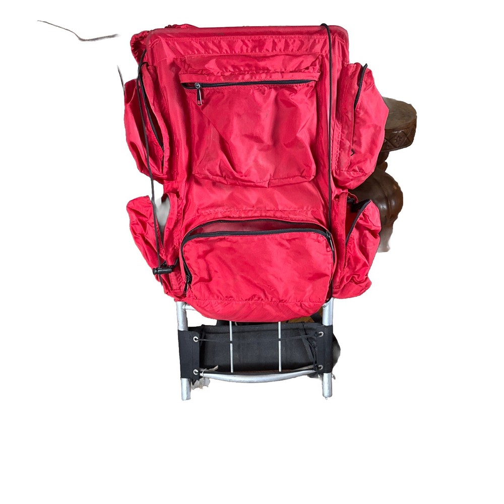Vintage KELTY PACK External Frame Backpack 70's RED  Sun Valley, CA  Classic