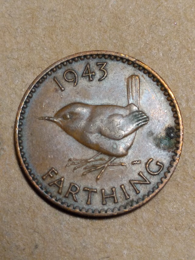 1943 Great Britain Farthing